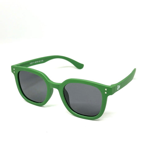 DEFY EMPIRE KENSHO KIDS - MATTE ALPINE GREEN / GREY POLARIZED SUNGLASS