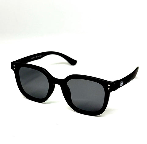 DEFY EMPIRE KENSHO KIDS - MATTE BLACK / GREY POLARIZED SUNGLASS