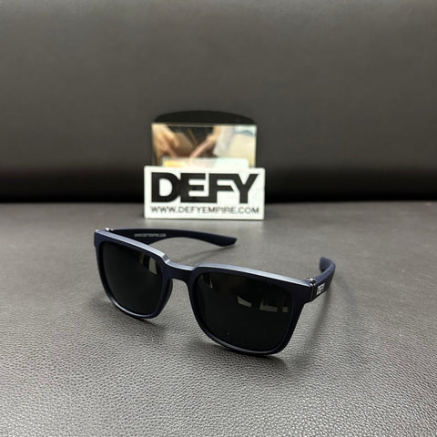 Defy Empire Turbo M Spec Noir Edition - Matte Deep Indigo Dark Grey POLARIZED SUNGLASS
