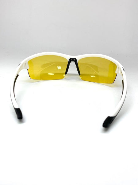SEATTLE SENTINEL GLOSS WHITE  BLUE LIGHT FILTER GLASSES CLEAR YELLOW