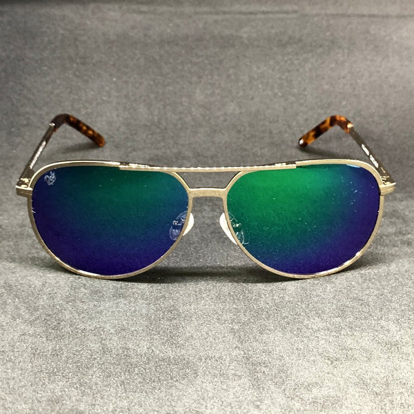 CHICAGO - GOLD / GREEN MIRROR POLARIZED HIGH DEFINITION LENSES SPECIAL EDITION