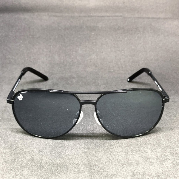 CHICAGO - GLOSS BLACK / SILVER MIRROR POLARIZED HIGH DEFINITION LENSES SPECIAL EDITION
