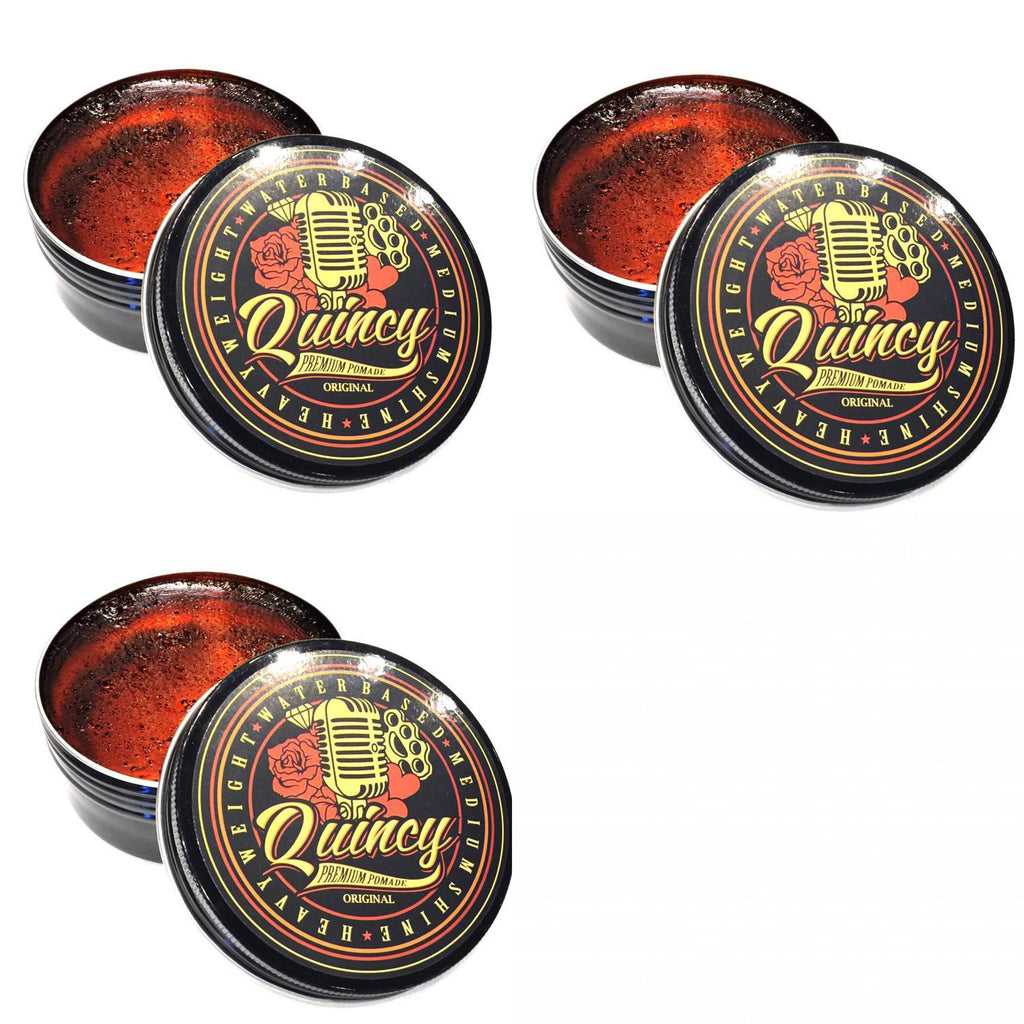 BUNDLE DEAL - 3 QUINCY ORIGINAL POMADE 250ML LOW STOCK!