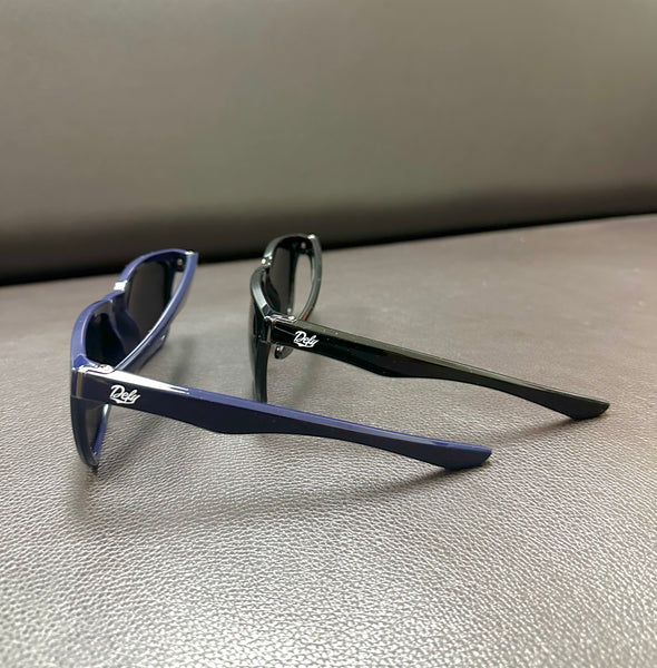 Defy Empire Turbo Kensho G Spec Noir Edition - Gloss Deep Indigo Dark Grey POLARIZED SUNGLASS