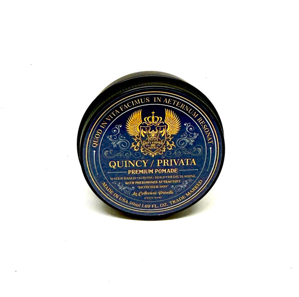 QUINCY / PRIVATA - "MONCHER 1929" LIMITED EDITION TRAVEL SIZE POMADE 50ML