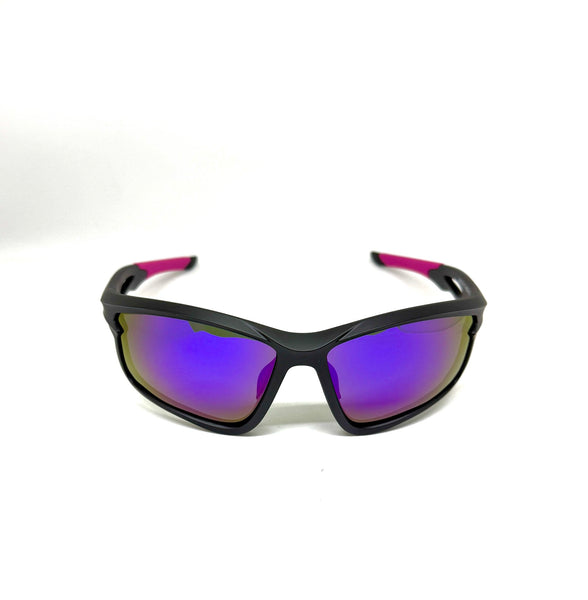 DEFY EMPIRE CAROLINA REAPER MATTE BLACK PURPLE MIRROR POLARIZED