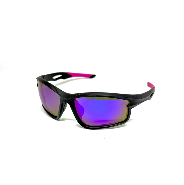 DEFY EMPIRE CAROLINA REAPER MATTE BLACK PURPLE MIRROR POLARIZED