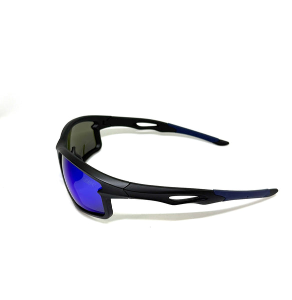 DEFY EMPIRE CAROLINA REAPER MATTE BLACK BLUE MIRROR POLARIZED
