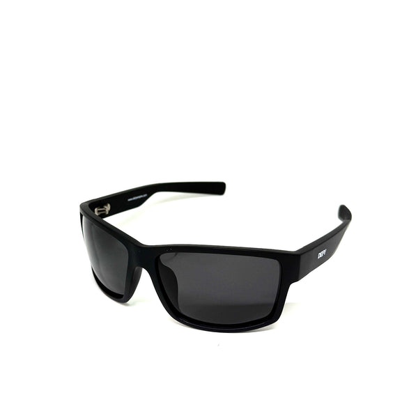 DEFY EMPIRE LIBERTY NIGHTHAWK MATTE BLACK DARK GREY POLARIZED