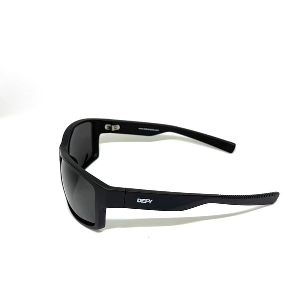DEFY EMPIRE LIBERTY NIGHTHAWK MATTE BLACK DARK GREY POLARIZED