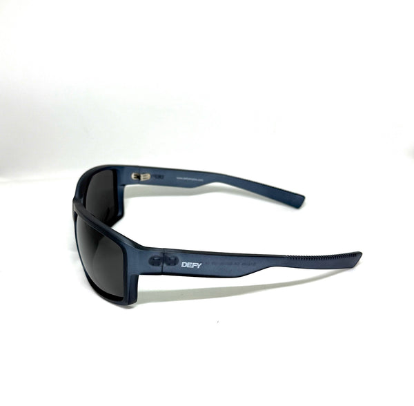 DEFY EMPIRE LIBERTY NIGHTHAWK MATTE FROSTED BLUE DARK GREY POLARIZED