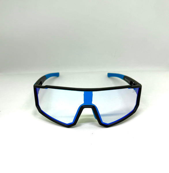 DEFY EMPIRE NEVADA STARFIRE PHOTOCHROMIC MATTE BLACK BLUE MIRROR