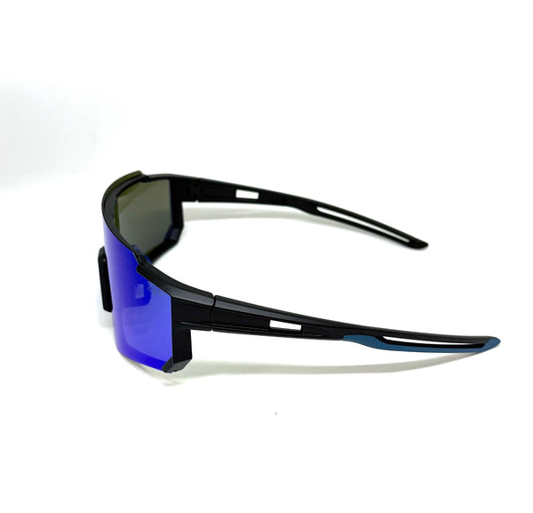 DEFY EMPIRE ARIZONA SKYFIRE POLARIZED MATTE BLACK ICE BLUE MIRROR
