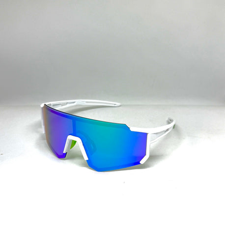 DEFY EMPIRE ARIZONA SKYFIRE POLARIZED MATTE WHITE GREEN MIRROR