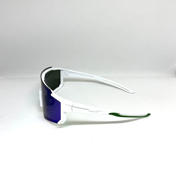 DEFY EMPIRE ARIZONA SKYFIRE POLARIZED MATTE WHITE GREEN MIRROR