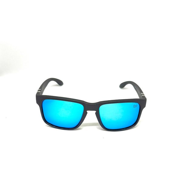 DEFY EMPIRE NASHVILLE POLARIZED - MATTE BLACK ICE BLUE MIRROR