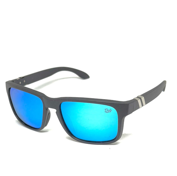DEFY EMPIRE NASHVILLE POLARIZED - MATTE BLACK ICE BLUE MIRROR