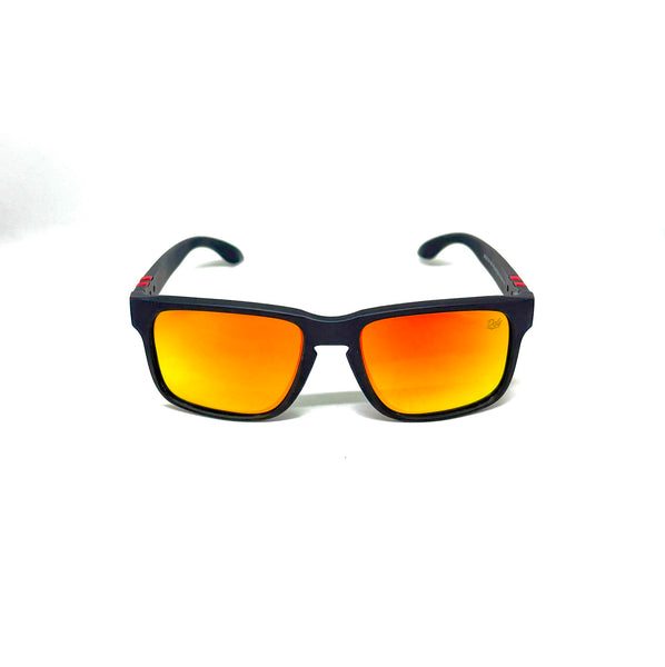 DEFY EMPIRE NASHVILLE POLARIZED - MATTE BLACK RED MIRROR