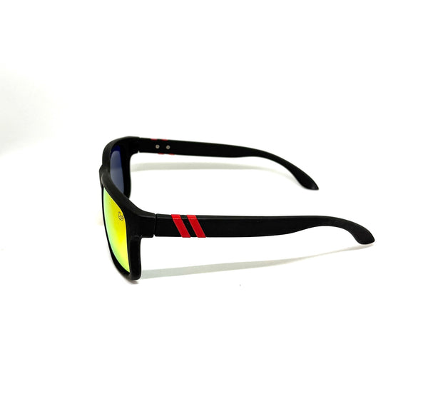 DEFY EMPIRE NASHVILLE POLARIZED - MATTE BLACK RED MIRROR