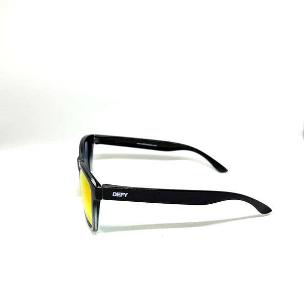 DEFY EMPIRE MALIBU POLARIZED - GLOSS BLACK GRADIENT RED MIRROR
