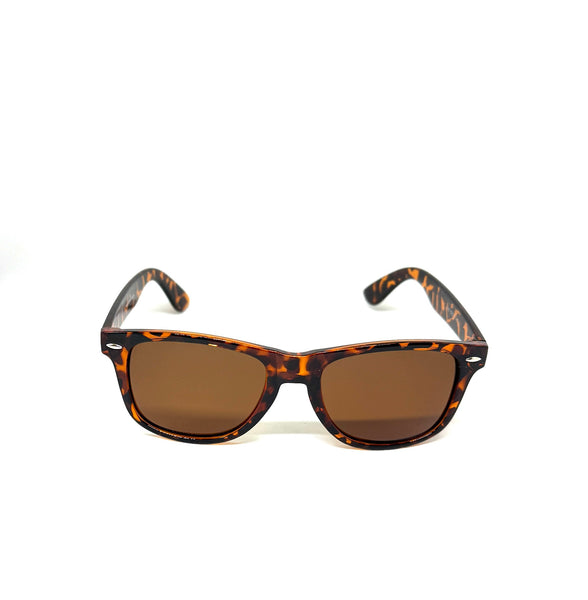 DEFY EMPIRE FLORIDA - GLOSS TORTOISE HAVANNA BRONZE POLARIZED SUNGLASS
