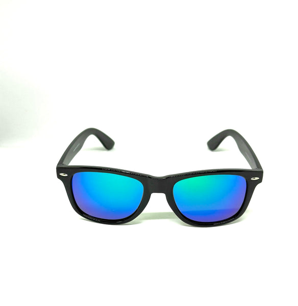 DEFY EMPIRE FLORIDA - GLOSS BLACK / GREEN MIRROR POLARIZED SUNGLASS