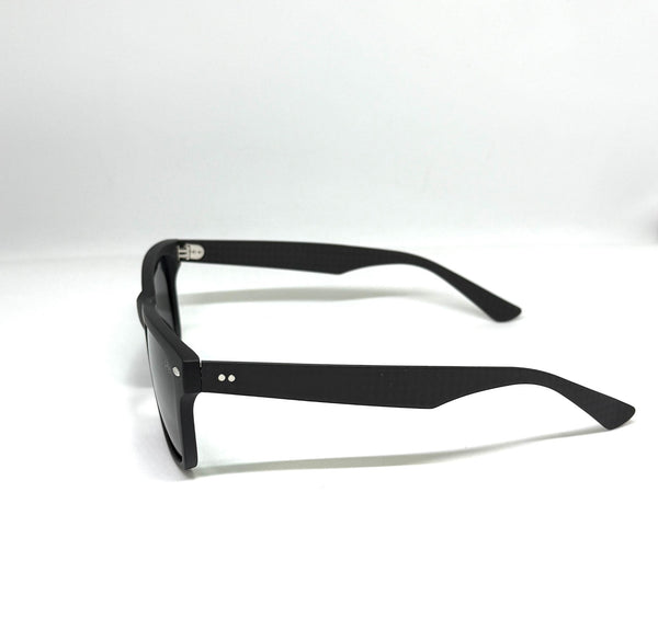DEFY EMPIRE FLORIDA CARBON - MATTE BLACK BLUE MIRROR POLARIZED SUNGLASS