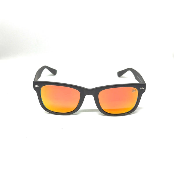 DEFY EMPIRE FLORIDA CARBON - MATTE BLACK RED MIRROR POLARIZED SUNGLASS