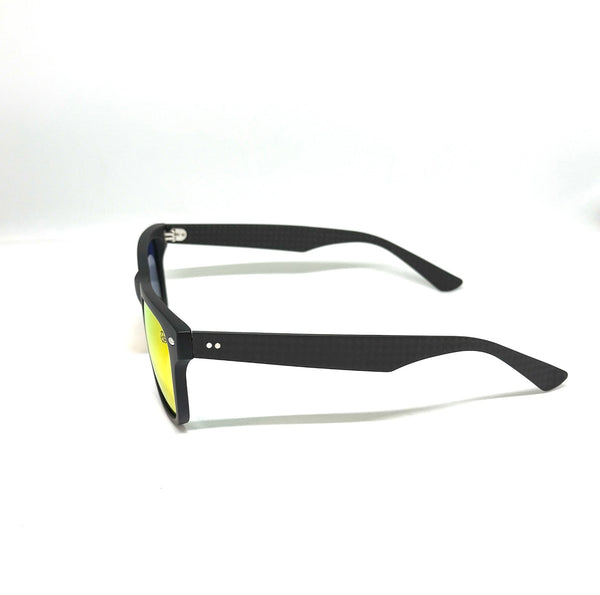 DEFY EMPIRE FLORIDA CARBON - MATTE BLACK RED MIRROR POLARIZED SUNGLASS