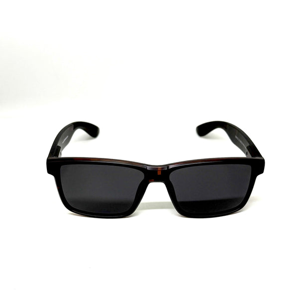 DEFY EMPIRE LONG BEACH POLARIZED - MATTE HAVANNA TORTOISE DARK GREY