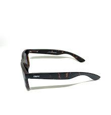 DEFY EMPIRE LONG BEACH POLARIZED - MATTE HAVANNA TORTOISE DARK GREY