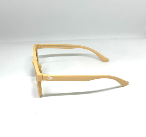 DEFY EMPIRE KENSHO KIDS - MATTE SAHARA SAND / GREY POLARIZED SUNGLASS