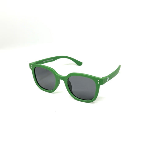DEFY EMPIRE KENSHO KIDS - MATTE ALPINE GREEN / GREY POLARIZED SUNGLASS