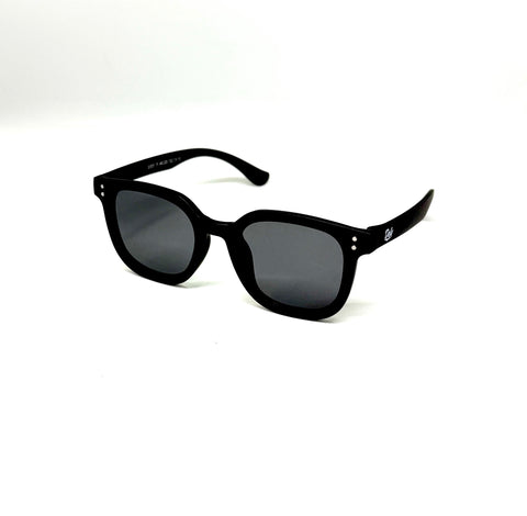 DEFY EMPIRE KENSHO KIDS - MATTE BLACK / GREY POLARIZED SUNGLASS