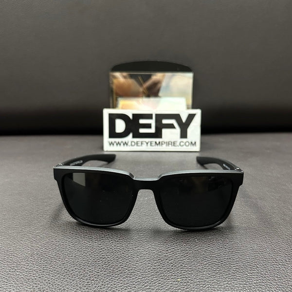 Defy Empire Turbo M Spec Shadow Edition - Matte Black Dark Grey POLARIZED SUNGLASS