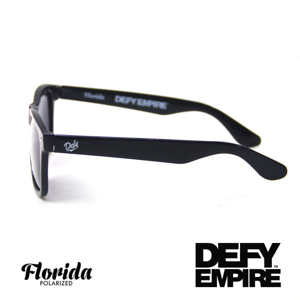 FLORIDA - GLOSS BLACK / GREY POLARIZED SUNGLASS