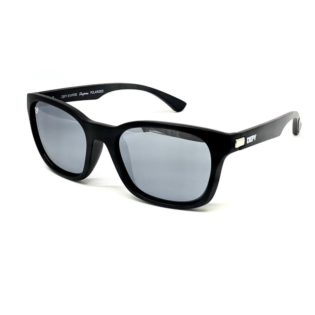 Silver mirror polarized sales sunglasses