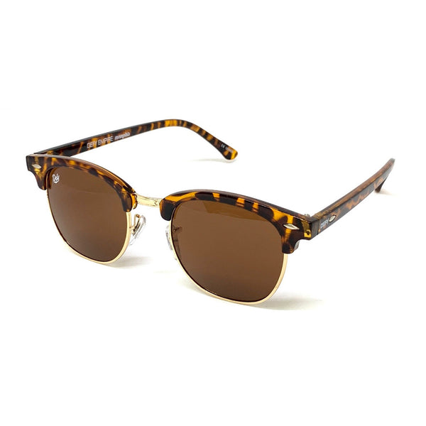 MEMPHIS - TORTOISE SHELL FRAME/BRONZE LENSES SUNGLASS