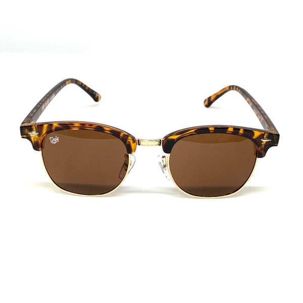 MEMPHIS - TORTOISE SHELL FRAME/BRONZE LENSES SUNGLASS