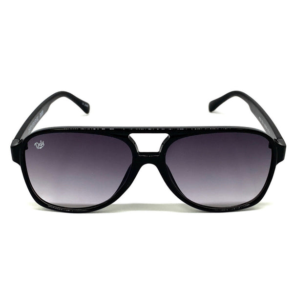 MIAMI - GLOSS BLACK FRAME/GREY GRADIENT LENSES SUNGLASS