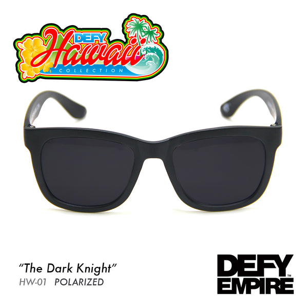 HAWAII - THE DARK KNIGHT MATTE BLACK / GREY POLARIZED