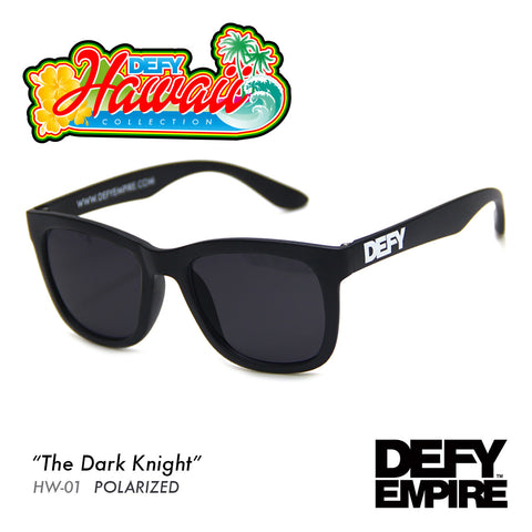 HAWAII - THE DARK KNIGHT MATTE BLACK / GREY POLARIZED