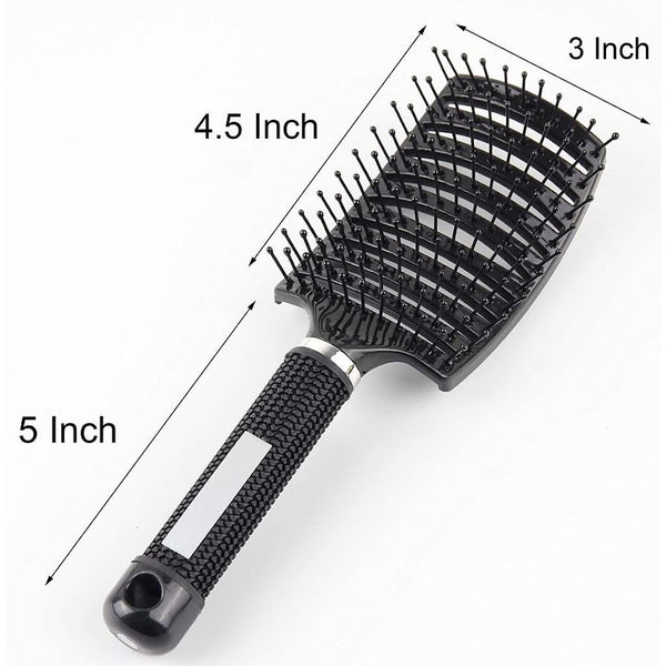 HIGH QUALITY LARGE ANTI-STATIC CURVED VOLUMIZER HAIR BRUSH