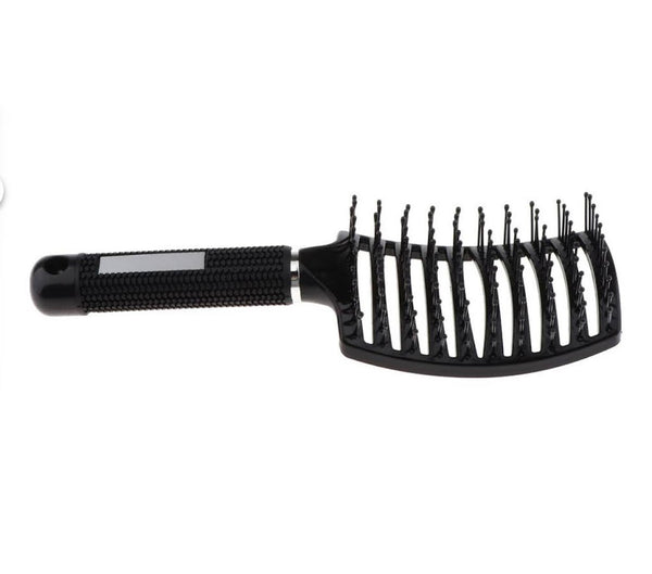 HIGH QUALITY LARGE ANTI-STATIC CURVED VOLUMIZER HAIR BRUSH