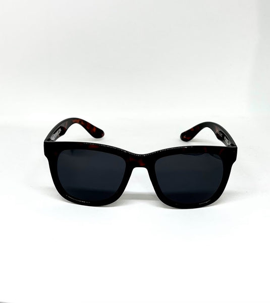 DEFY EMPIRE HAWAII -  DARK TORTOISE FRAME DARK GREY POLARIZED SUNGLASS 2022 UPDATE