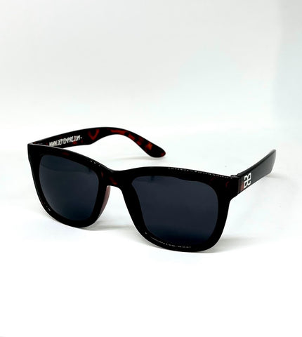 DEFY EMPIRE HAWAII -  DARK TORTOISE FRAME DARK GREY POLARIZED SUNGLASS 2022 UPDATE