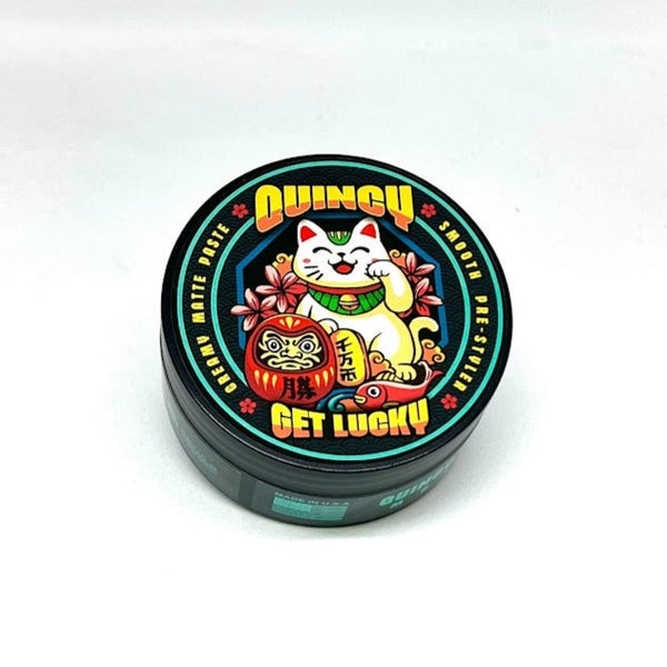 QUINCY MATTE PASTE LIMITED EDITION "GET LUCKY" FORTUNE EDITION 80ML SUPER SMOOTH CREAMY PRE-STYLER
