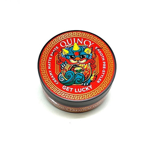 QUINCY MATTE PASTE LIMITED EDITION "GET LUCKY" PROSPERITY EDITION 80ML SUPER SMOOTH CREAMY PRE-STYLER