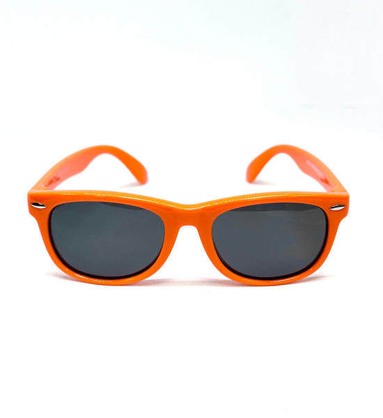 DEFY EMPIRE FLORIDA KIDS - ORANGE GREY POLARIZED SUNGLASS