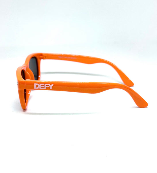 DEFY EMPIRE FLORIDA KIDS - ORANGE SILVER POLARIZED SUNGLASS